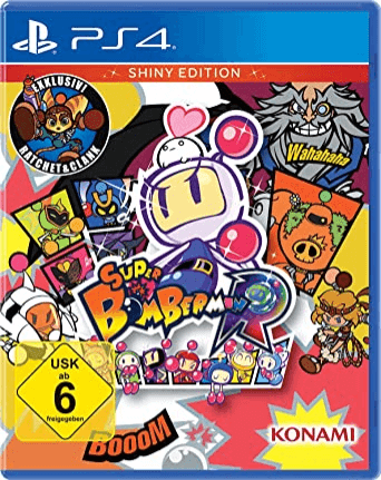 Super Bomberman R box art for Playstation 4